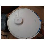ECOVACS Deebot OZMO N7 Robot Vacuum and Mop Cleaner, Laser Navigation, Lidar-Assisted Object Avoidance, 2300Pa Suction, Multi-Floor Map, Selective Room Cleaning, No-go Zones and No-mop Zones (White)  