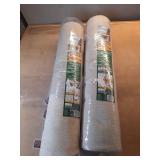 6 ft. x 100 ft. Almond Sun Shade Fabric Shade Cloth (Pack of 2) - Retail: $298