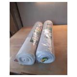 6 ft. x 100 ft. Almond Sun Shade Fabric Shade Cloth (Pack of 2) - Retail: $298
