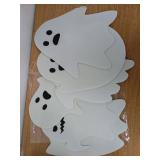Halloween Ghost Paper Cutout Decorations