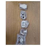 Halloween White Decorative Wood Cut-Outs