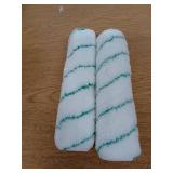 Professional Paint Roller Covers with Green Stripe - 9 in