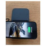 SAMSUNG 15W Wireless Charger Duo w/USB C Cable, Charge 2 Devices at Once, Cordless Super Fast Charging Pad for Galaxy Phones and Devices, 2022, US Version, Black - Retail: $89