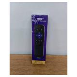 Roku TV Remote Control - Simple Setup & App Shortcuts - Compatible with Roku TV models ONLY - Black