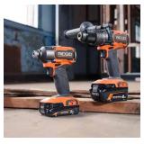 18V Brushless Cordless 2-Tool Combo Kit with Hammer Drill, Impact Driver, (2) Batteries, Charger - Retail: $249