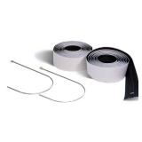 ZipWall 1-1/2 In. x 7 Ft. Standard Plastic Barrier Zipper (2-Pack) AZ2