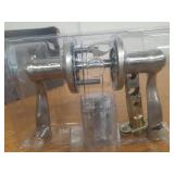 KwiksetTustin Satin Nickel Bed/Bath Door Lever