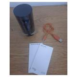 Ring - Stick Up Indoor/Outdoor Wire Free 1080p Security Camera - Black - Retail: $100