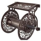 Liberty Garden LBG-704 125  Steel Decorative Garden Hose Wall Mounted Reel - Retail: $129