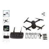 Oumefar 4 Shaft Folding Drone, RC 4k Drone Foldable Drone Kit Lightweight Drone with Camera Spare Wind Blade Easy to Fly for Beginners Kids Adults Black (Missing power supply)- Retail: $80