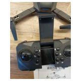 Oumefar 4 Shaft Folding Drone, RC 4k Drone Foldable Drone Kit Lightweight Drone with Camera Spare Wind Blade Easy to Fly for Beginners Kids Adults Black (Missing power supply)- Retail: $80