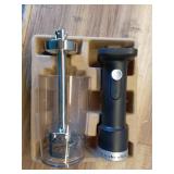 KitchenAid Go Cordless Hand Blender - battery sold separately KHBRV00: Immersion Blender, 3 Speeds, Black Matte, Dishwasher-Safe- Missing Power Supply  - Retail: $110