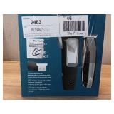 Andis inCRED Cordless Clipper & Cordless T-Blade Trimmer Kit  Lithium 23-Piece Kit  Black/Silver - Retail: $59