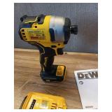 DEWALT ATOMIC 20V MAX* Brushless Cordless Compact 1/4 in. Impact Driver Kit - Retail: $151