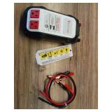 500 Watt Power Inverter  Dual Power Inverter  Two USB Charging Ports - Retail: $68