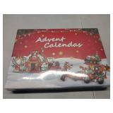 FACTORY SEALED - Advent Calendar Christmas Elk Sleigh Building Set, The Santa