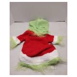 APPEARS NEW - Abbylike Dog Christmas Outfit Holiday Pet Character Green Hoodie Shirt with Hat for Dogs and Cats Christmas Pet Clothes Cute Dog Christmas Outfit Cosplay Party as Shown(Classic,L)