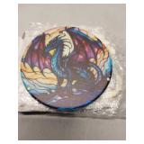 APPEARS NEW - Dragon Ceramic Hanging Ornament - Christmas Tree Decor - Gifts for Dragon Lovers