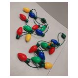 NEARTOP LED Christmas Xmas Light Up Necklace Bulb for Holiday Party Favors 9 LED Bulbs - Ugly Christmas Sweater Accessories (2 Pack) can