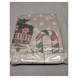 FACTORY SEALED - GEEORY Christmas Throw Pillow Covers 18x18 Inch Set of 4, Nutcracker Gingerbread Man Baubles Polka Dot Winter Holiday Farmhouse Decorative Cushion Cases for Home Decoration (Brown) G6