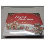FACTORY SEALED - Advent Calendar Christmas Elk Sleigh Building Set, The Santa