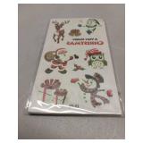 FACTORY SEALED - 10 Sheets Luminous Christmas Tattoos for Kids, Christmas Temporary Tattoos, Bulk Stocking Stuffers for Kids, Merry Xmas Party Decorations Supplies, Xmas Goodie Bag Stuffers Candy