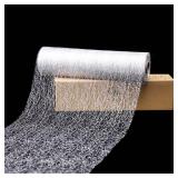 APPEARS NEW - Noctiflorous Silver Table Runner 11x720 inches, Centerpiece Decor for Table Decorations for Party Celebration Wedding Birthday Christmas (Silver Flash, 720, 1 pc)