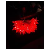 APPEARS NEW - Minetom Star String Lights Battery Operated - 17 ft 50 LED Color Changing Star Fairy Light with Remote and Timer, 16 Single Colors and 7 Modes Starry Lights for Bedroom Dorm Tent Bed Pat