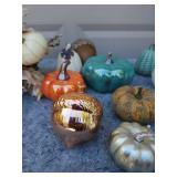 Elegant Fall Decorative Pumpkin and Acorn Collection