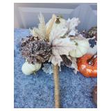 Elegant Fall Decorative Pumpkin and Acorn Collection