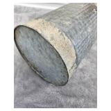 Vintage Industrial Metal Milk Can