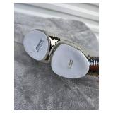 Modern Silver Heart Decorative Sculpture
