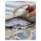 New TJ Maxx Natural Textured Tote Bag