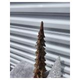 Decorative Christmas Tree Set - Mixed Materials