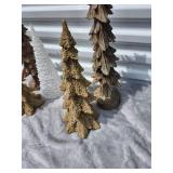 Decorative Christmas Tree Set - Mixed Materials