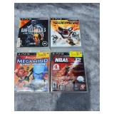 PS3 Game Bundle - 4 Popular Titles