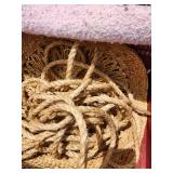 Vintage Nautical Rope in Storage Crates