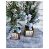 Rustic Christmas Tree Decorative Set