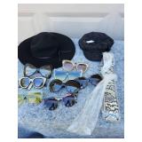 Vintage Fashion Accessories Collection - Hats and Sunglasses