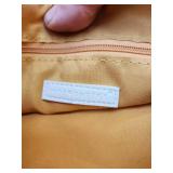 Yellow Laser-Cut Floral Wristlet Clutch