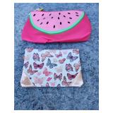 2 -Piece Summer Cosmetic Bag Set