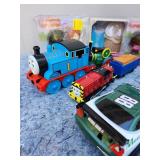 Vintage Toy Collection with Thomas Train, Robot and Fisher-Price Figures