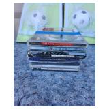 Miscellaneous Collection Lot - CDs, Tumblers, and Model Trucks