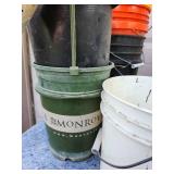 Lot of Mixed Nursery Plant Pots and 5 gallon buckets
