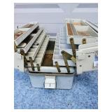 Vintage Tackle Box Slide Storage Box Set