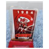 Vintage Kansas City Chiefs Schedule Collection (1967-1984)