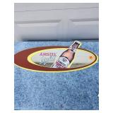 Vintage Amstel Light Beer Promotional Sign Mirror