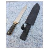 Vintage Schrade SCPROM 13-3 Fixed Blade Knife with Sheath