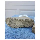 UGG White and Tan Winter Snow Boots - Women