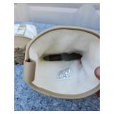 UGG White and Tan Winter Snow Boots - Women